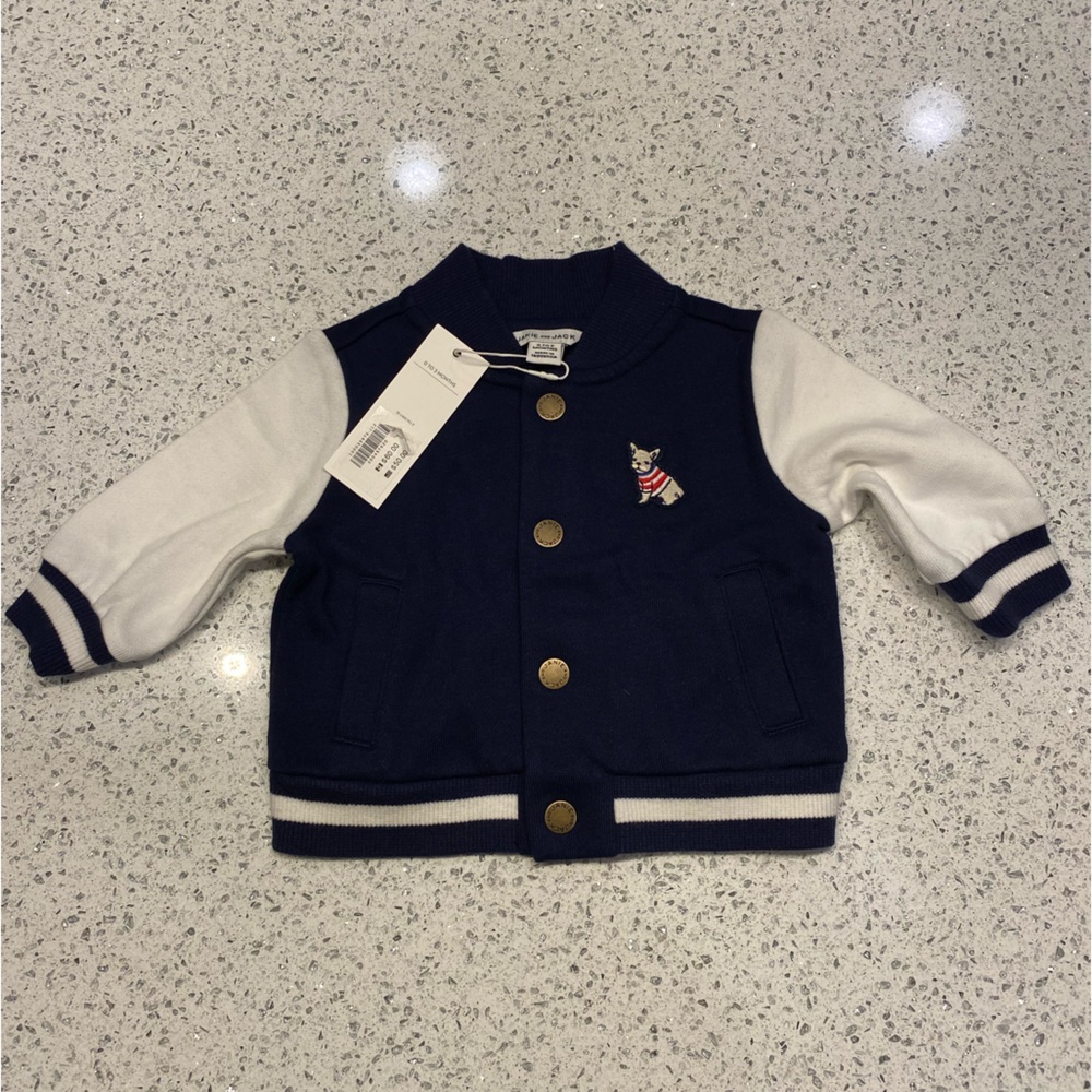 NWT Jane and Jack 0-3 month baby jacket